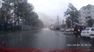 обрыв ЛЭП в Южно-Сахалинске