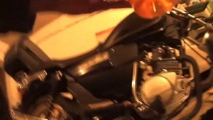Замена масла на мотоцикле Jianshe. 154FMI, 125cc.