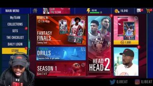 PINK DIAMOND JORDAN In JAM MASTERS PACK OPENING! NBA 2K Mobile Season 2 Gameplay Ep. 34