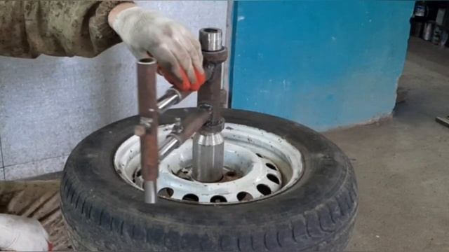 Шиномонтаж своими руками.Часть Первая