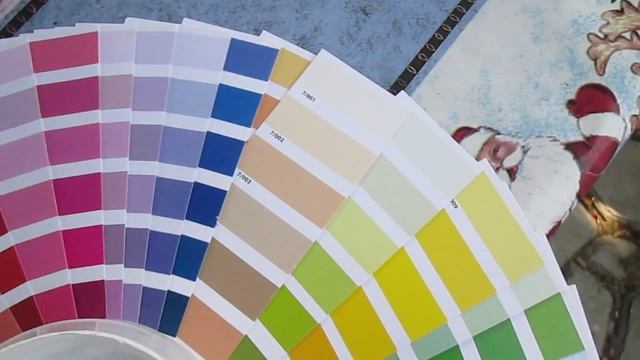 Резиновая краска и ее цветовая палитра смотреть онлайн