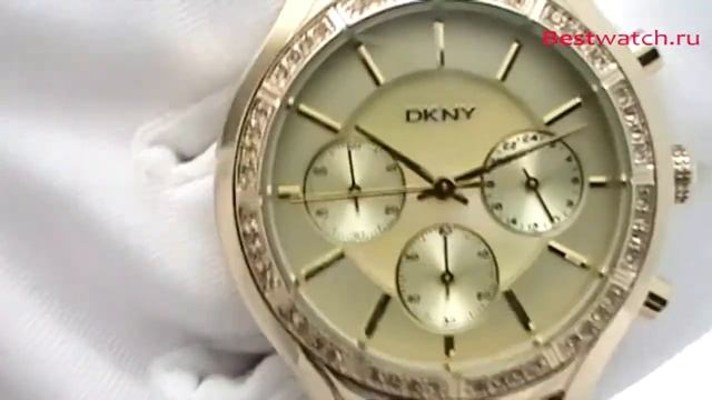 Обзор женских часов DKNY Crystal collection NY8254 смотреть онлайн