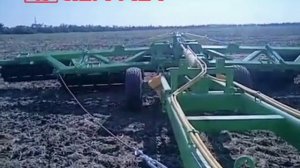 Испытания катка КЗК-10СК _КИПО-65_. Работа по стерне подсолнечника.
