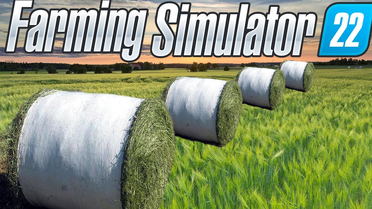 Тюкование в симуляторе фермы. Farming simulator 22 #4. КООП.