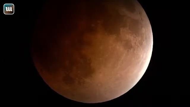 Суперлуние совпало с затмением, ГОЛУБАЯ ЛУНА.. смотреть онлайн