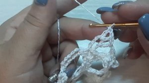 Очень красивая снежинка крючком ❄️