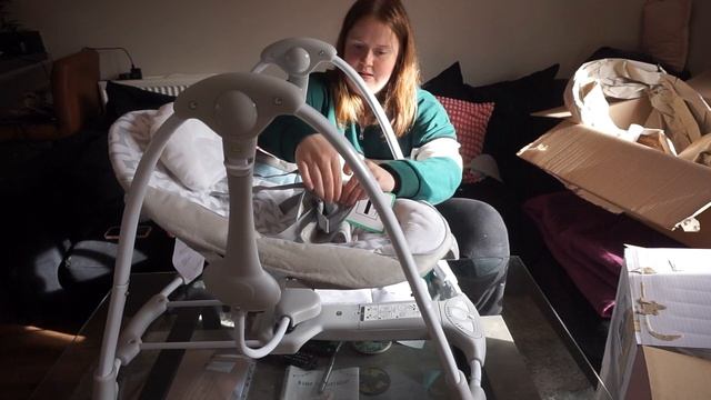 Ingenuity ConvertMe Swing-2-Seat Portable Swing | Testing & Reviewing смотреть онлайн