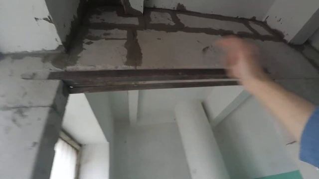 Кладовка в подъезде. Стена из пеноблоков. Своими руками. Монтаж.