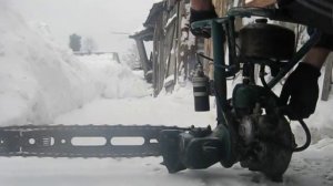 работа бензопилы "Дружба-4"часть2