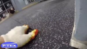 Укладка спортивного покрытия Регупол