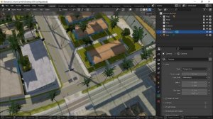 GTA San Andreas Map in Blender