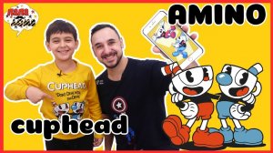 Папа Роб и Ярик: обзор приложения CUPHEAD AMINO!