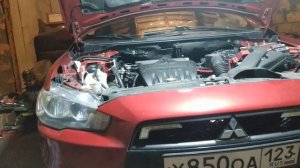 МАСЛОЖОР MITSUBISHI LANCER X 1.5 4A91/Отчет