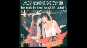 Aerosmith, 26 de marzo 1986. CD1 02 "Rats in the cellar" (Happy birthday dear Steven!)