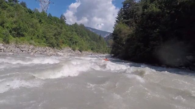 Austrian Alps - July 2022 - Whitewater Kayaking смотреть онлайн