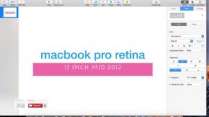 Macbook Pro Retina 15 inch 2012