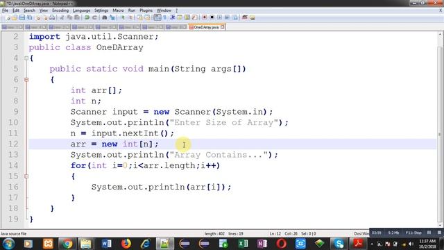 15 Java Program | 1-D Array Read and Print in Java | by Sanjay Gupta смотреть онлайн