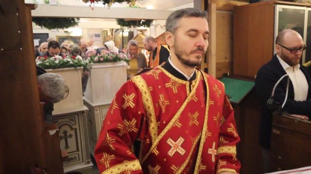 Чтение Евангелия Литургия в день памяти влкмц Екатерины. Четверг, 7 декабря 2023 г. смотреть онлайн