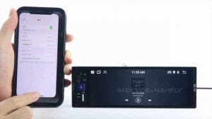 Автомагнитола 1DIN 6.86" с камерой  заднего вида