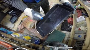 Изготовление тратуарной плитки своими руками в гараже❄зимой❄Часть2-я