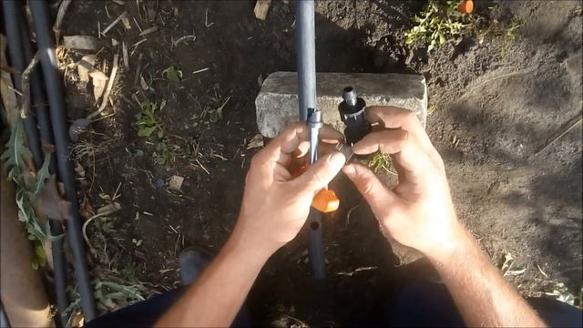 Турецкий дырокол для капельного полива. смотреть онлайн