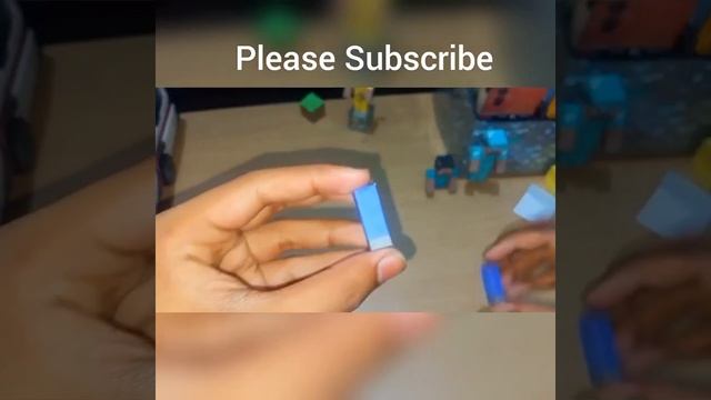 Minecraft Character From Paper Printable Very Easy At Home | 1 Minutes Craft #shorts #short смотреть онлайн