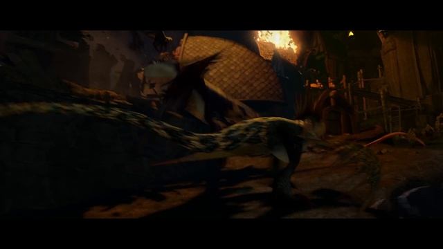 How To Train Your Dragon: "This is Berk" Scene 4K HD смотреть онлайн