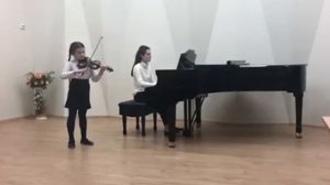 Мария Родина, 3 класс, скрипка. "Галоп" Ч. Бом.