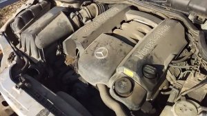 Проверка двигателя Мерседес W210 E320 4 Matic M112.941 2001 год