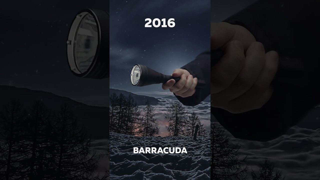 15 лет Armytek. Barracuda