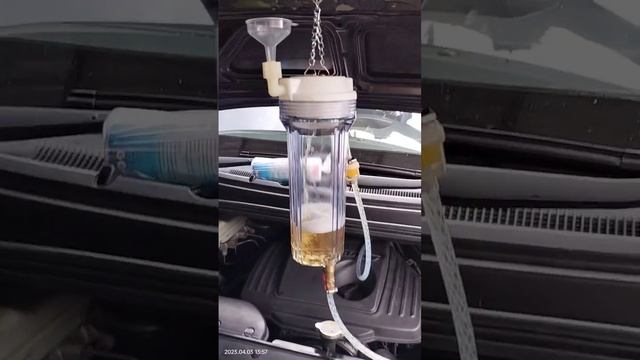 Purging Hyundai H1 diesel sendiri dirumah