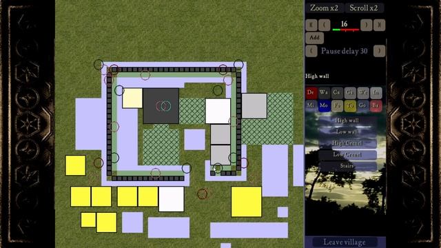 Построение стены вокруг замка за 1-2 хода | AIV Editor смотреть онлайн