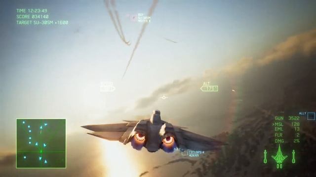 Ace Combat 7 but with Macross Frontier music смотреть онлайн