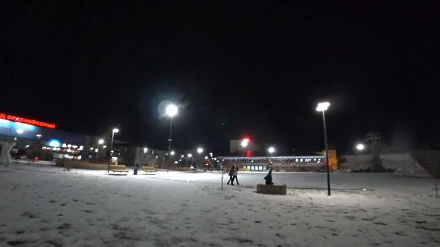 Ночной Канск.