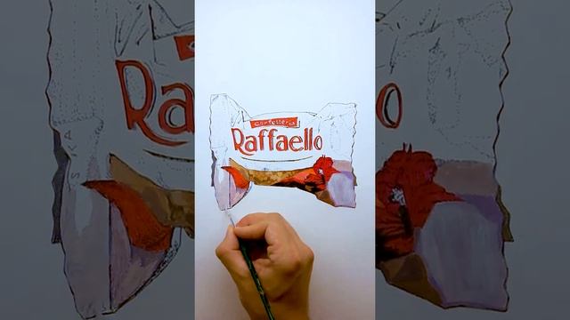 Рисуем Рафаэлло (Drawing Raffaello) #shorts