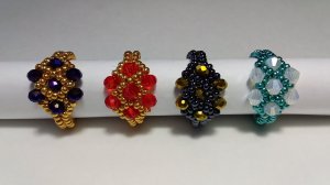 Бисероплетение.  Украшение из бисера. Кольцо. Перстень. Мастер класс. Пошаговый МК.