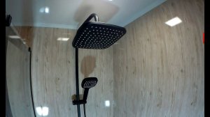 Душевая стойка+смеситель.Монтаж смесителя в угол.