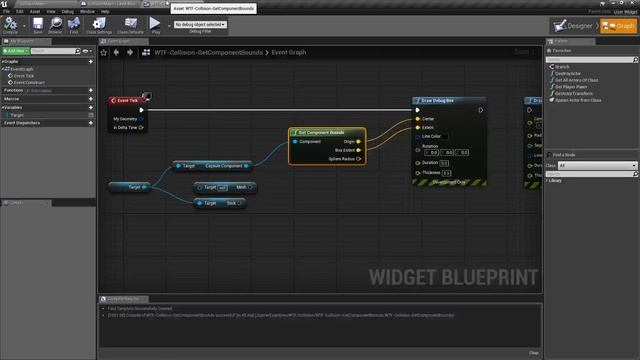 Get Component Bounds in Unreal Engine 4.