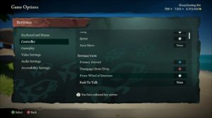 Sea of Thieves Xbox Controller Settings | sea of Thieves tips and tricks