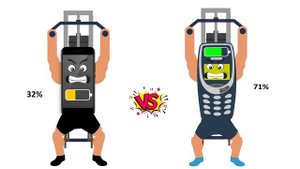 Smartphone Low Battery vs Nokia Low Battery | Behind The Neck Lat Pulldown Challenge