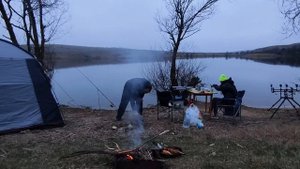 Попытка открыть сезон в Крыму на озере Чoкур Эли