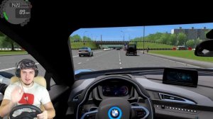 СЫН ДЕПУТАТА УСТРОИЛ ГОНКИ ПО МОСКВЕ - RP City  Car Driving + РУЛЬ