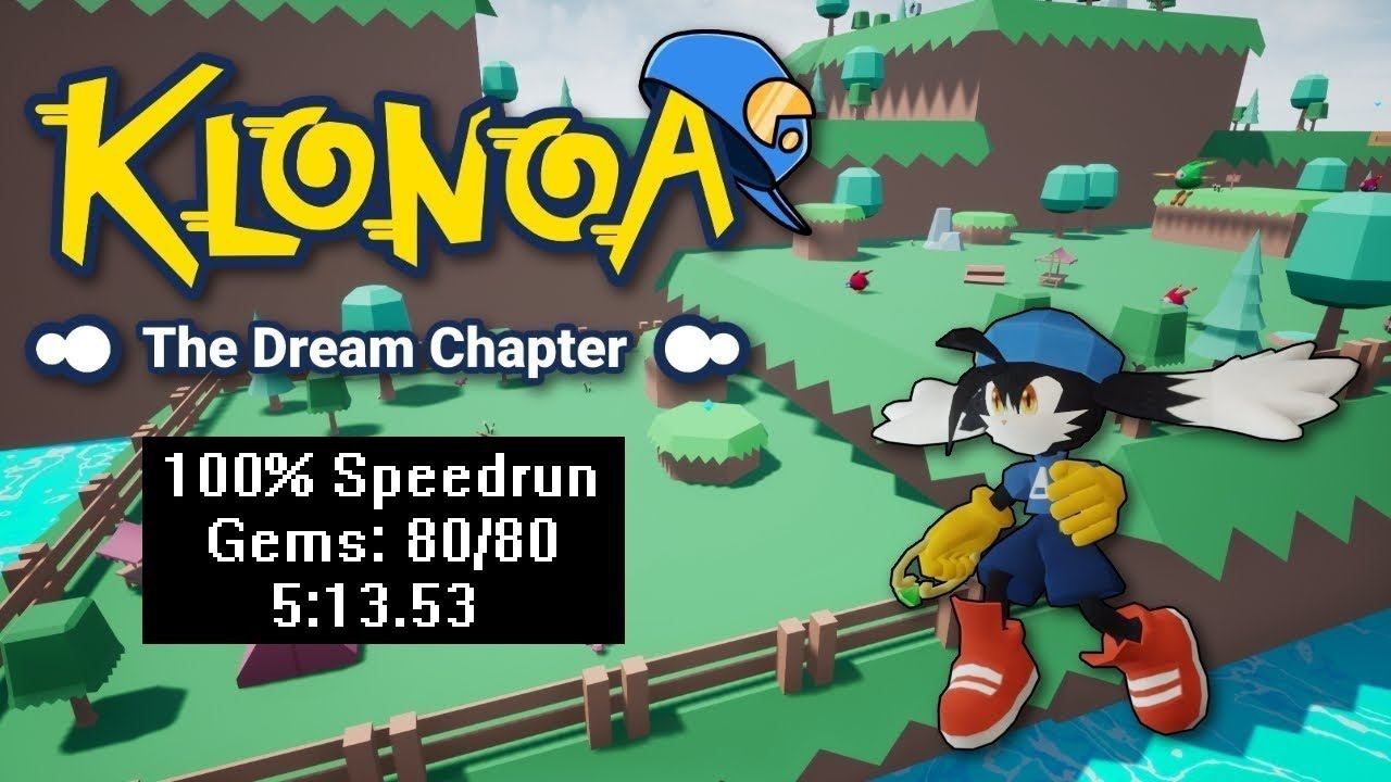 [Спидран] Klonoa - The Dream Chapter 100% (Speedrun) 5:13.53 смотреть онлайн