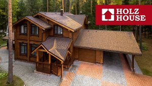 Дом из клееного бруса "Тампере"