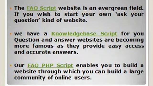 FAQ Script, Knowledgebase Script, FAQ PHP Script, Knowledgebase PHP Script