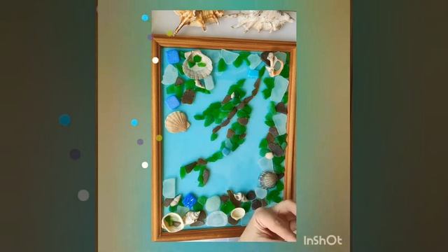 Панно ,,Русалочка" из морских стеклышек и ракушек. Саундтрек м- ф Русалочка смотреть онлайн