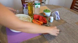 Маринованная капуста "Провансаль" быстрого приготовления. Pickled cabbage "Provencal"