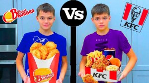 24 часа KFC vs БРЕСТБУРГЕР | ЧТО КРУЧЕ? | МАСИКИ