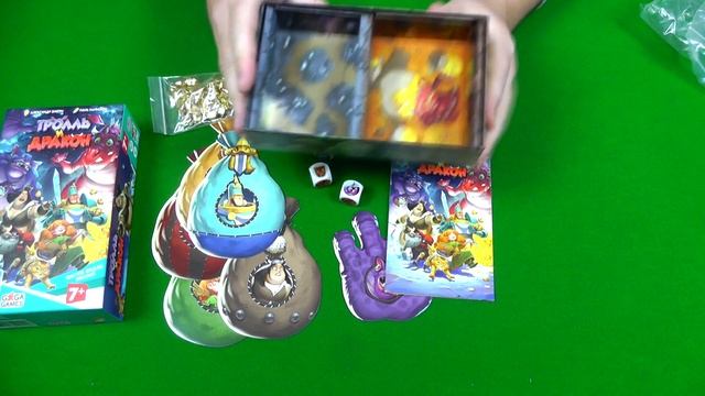 Знакомство с настольной игрой  Тролль и дракон
