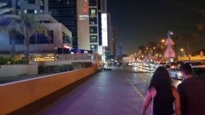 Dubai walk +ride: Dubai Marina JBR "The Walk" to Burj Khalifa Dubai Mall via Sobha Realty Metro Stn